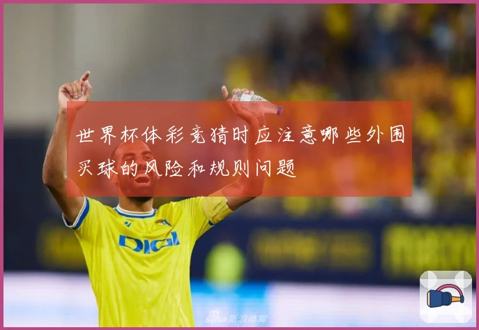 世界杯体彩竞猜时应注意哪些外围买球的风险和规则问题
